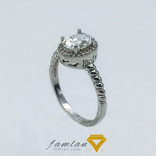 انگشتر نقره زنانه فانتزی کد 2588